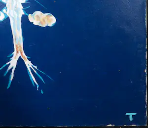 Arjen Toet - Acryl op doek, Deus et machina kopen? Bied vanaf 1!