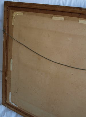 Ferdinand Luigini - Grote ingelijste ets en aquatint , Boer op dijk – gesigneerd – 1926 kopen? Bied vanaf 1!