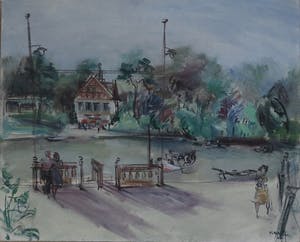 Marcel Marlier - Figuren bij een rivier kopen? Bied vanaf 100!