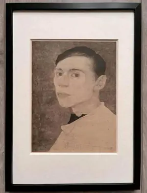 Jan Mankes - Originele Heliogravure Zelfportret 1923 kopen? Bied vanaf 110!