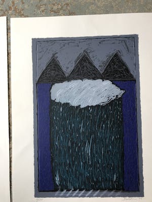 Ahmad Baldin - Lot van twee zeefdrukken kopen? Bied vanaf 45!