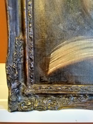 Niet of onleesbaar gesigneerd - Hollandse School 19e eeuw - Oude monnik met bijbel kopen? Bied vanaf 1!