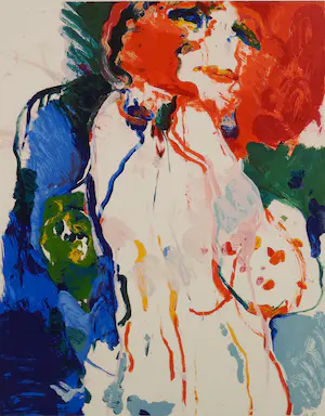 Kees van Bohemen - Twee zeefdrukken, Naakten - Ingelijst kopen? Bied vanaf 220!