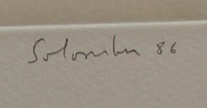 Jean Solombre - Ets/aquatint - 1986 kopen? Bied vanaf 40!