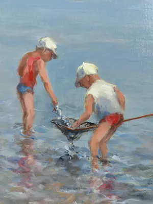 Jan Schaeffer - Kinderen met schepnet kopen? Bied vanaf 89!