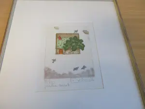 Francoise Deberdt - Stillleben Jardin secret - Geheimer Garten - kopen? Bied vanaf 60!