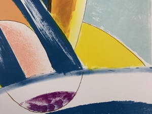 Martin Engelman - Grote kleurenlitho - zonder titel - 1988 (Kleine oplage) kopen? Bied vanaf 60!