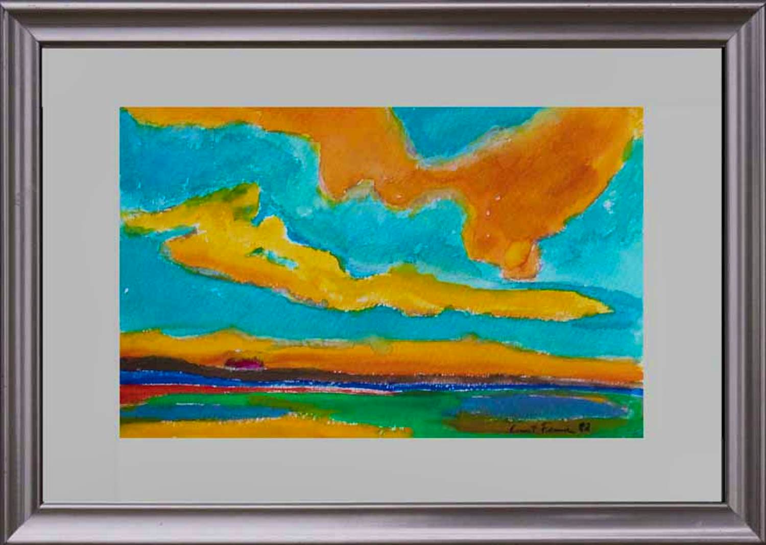 Ernst Fermen - Die Nordsee "Auf dem Strand bei Katwijk kopen? Bied vanaf 89!