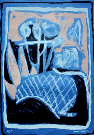 Jeroen Krabbe - Zeefdruk: 1991 verkocht voor € 95!