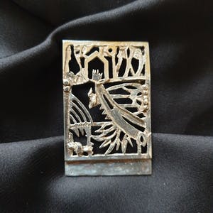 Jeroen Krabbe - Hanger broche zilver kopen? Bied vanaf 40!