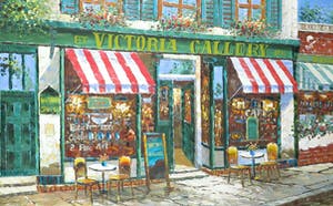 Niet of onleesbaar gesigneerd - Olieverf op doek, Victoria Gallery kopen? Bied vanaf 1!