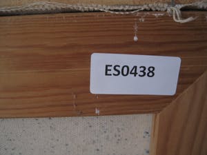 Niet of onleesbaar gesigneerd - Indrukwekkend surrealistisch Olieverf "World in your Eyes" ca. 1970 - GROOT!!! kopen? Bied vanaf 10!