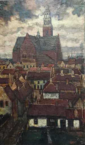 AcheterHenk Fortuin - Stadsgezicht - Zicht op Maassluis? Enchérissez de 150!
