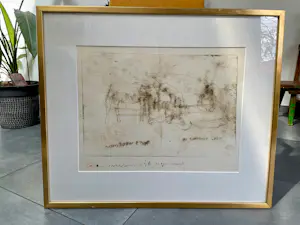 Anton Heyboer - Orginele Ets - Het Tijlose werk - Ingelijst kopen? Bied vanaf 150!