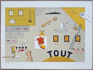 Jan Voss - Tout, litho kopen? Bied vanaf 50!