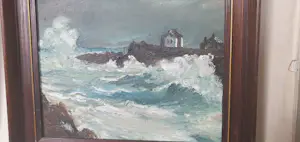 Niet of onleesbaar gesigneerd - Winslow Homer? Maine? kopen? Bied vanaf 1!