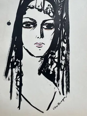 Kees van Dongen - Espagnole 1925 - Pochoir kopen? Bied vanaf 375!