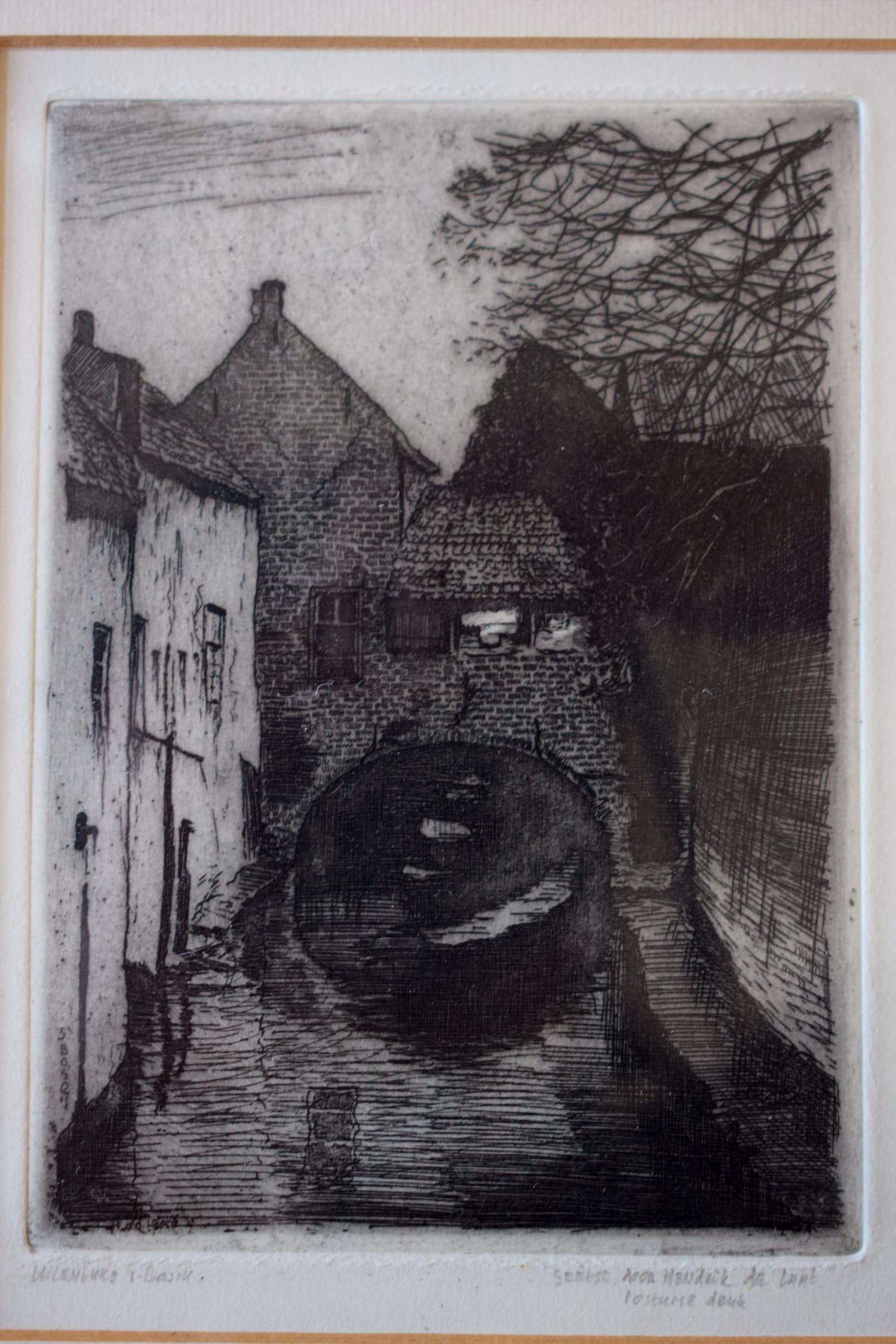 Hendrik de Laat - Ets - Uilenpoort (2) - 's Hertogenbosch vendu pour 40€ !