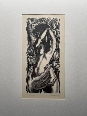 Gerard Gaudaen - Nimf naakt gesigneerd kopen? Bied vanaf 65!