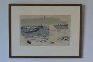 Buy Otto B. de Kat - Havenlandschap? Bid from 160!