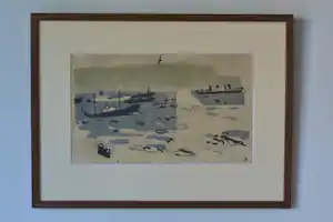 Otto B. de Kat - Havenlandschap kaufen? Bieten Sie von 160!