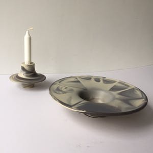 Rosenthal - Ufo kandelaar van Queensberry marble, zeldzaam kopen? Bied vanaf 45!