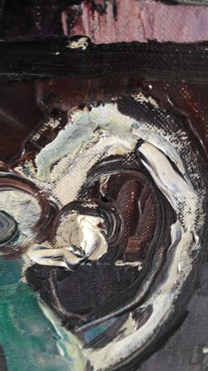 Adrian Stahlecker - kleurrijk olieverf groot formaat kopen? Bied vanaf 60!