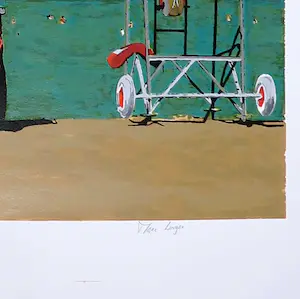 Marc Langer - Zeefdruk, Sauveteur kopen? Bied vanaf 1!