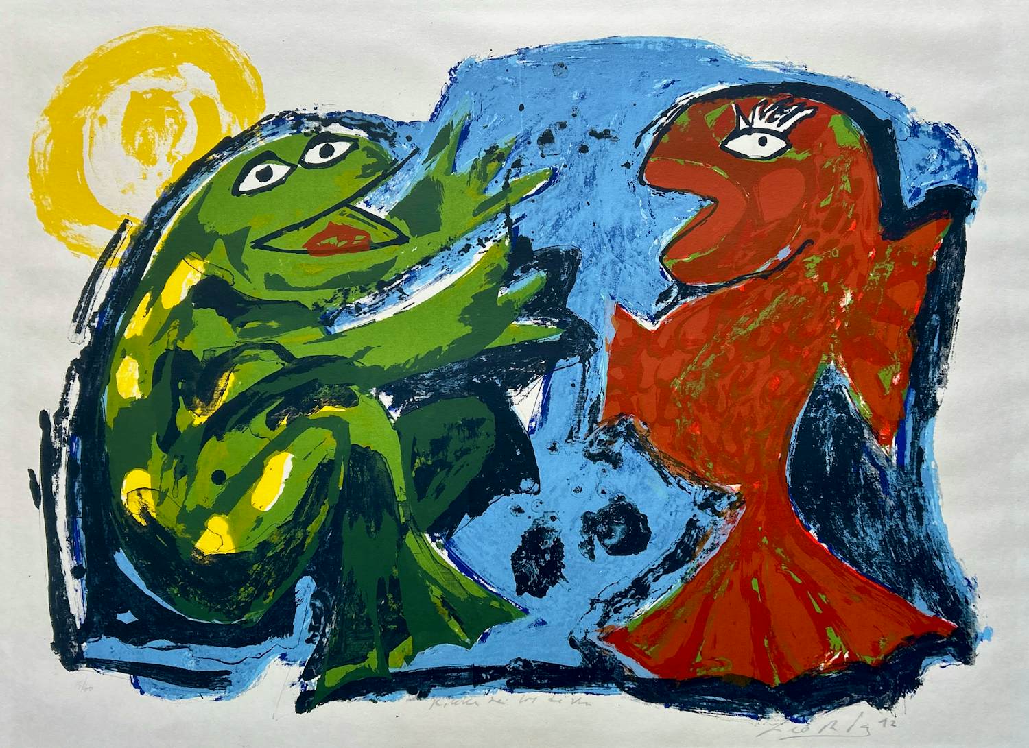 John Lie a Fo - Kikker zei tot vis kopen? Bied vanaf 35!