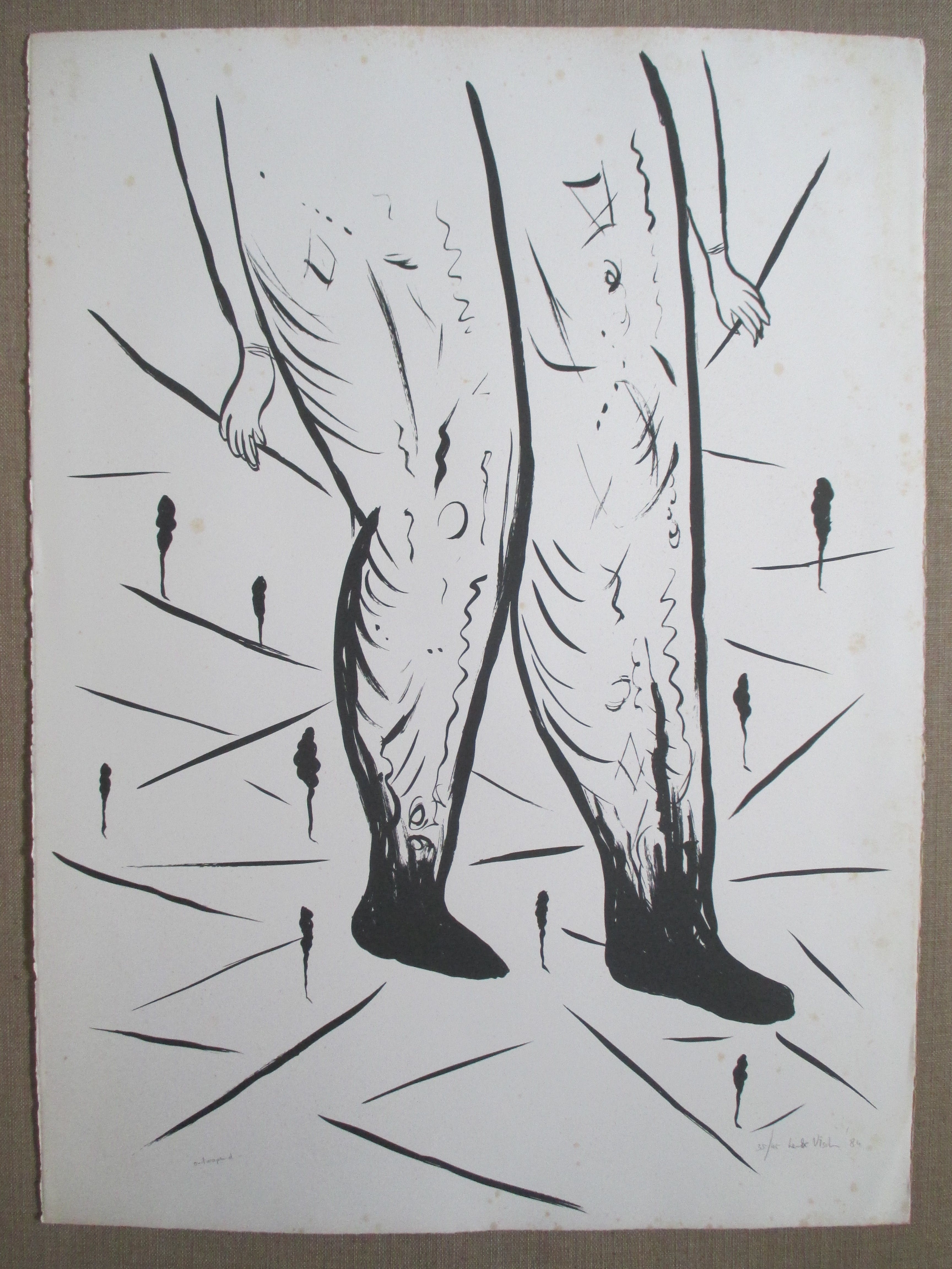 Henk Visch - Litho "Ontwapend" kopen? Bied vanaf 1!