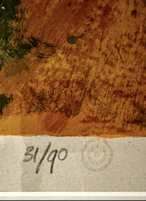 Alexander Vogels - Prachtig groot en kleurrijk werk van Alexander Vogels kopen? Bied vanaf 80!