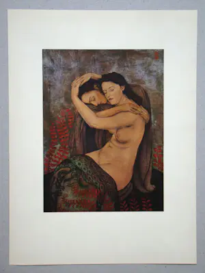 Walter Sauer - Tendresse - Chromotypografie - 1930 - Gesigneerd en gedateerd kopen? Bied vanaf 180!