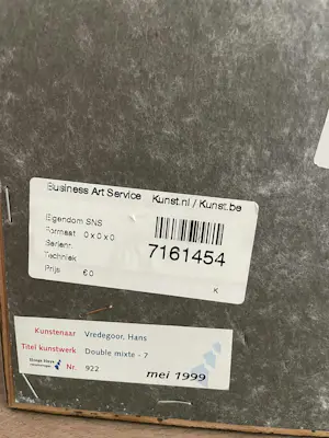Hans Vredegoor - Double Mixte 7 kopen? Bied vanaf 80!