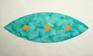 Hans Konings - Geometrisch abstract, gemengde techniek (mooi ingelijst) kopen? Bied vanaf 1!