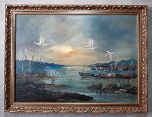 Minne Onnes - Overvliegende ganzen kopen? Bied vanaf 75!