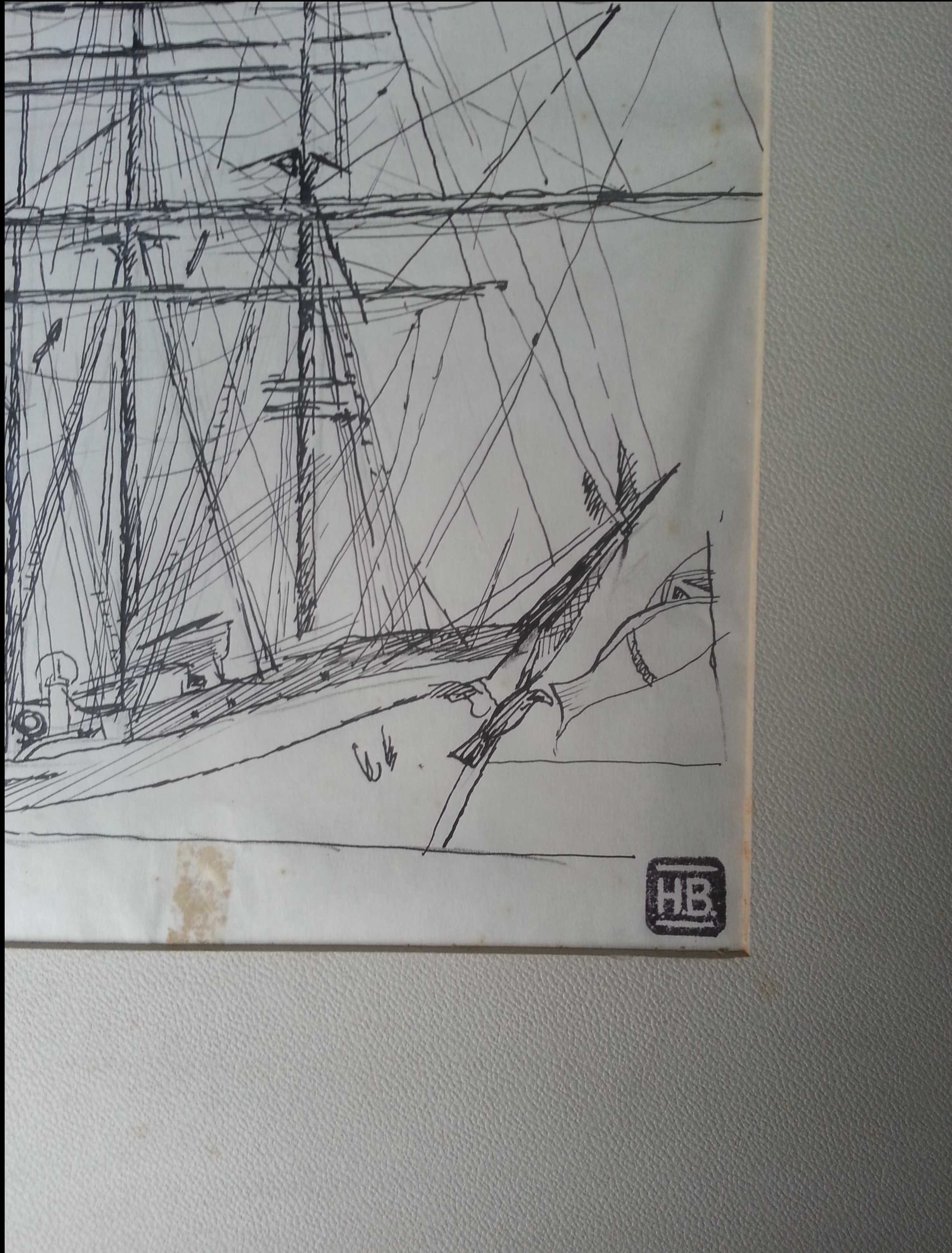 Herman Bieling - 7x Schetsen op papier kopen? Bied vanaf 1!