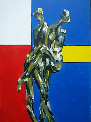 Peter Leyenaar - (1923-2023) , Olieverf op doek , Zonder titel - 50 x 50 cm kopen? Bied vanaf 10!