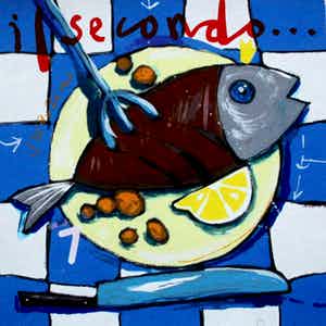 Selwyn Senatori - Zeefdruk: "IL Secundo" verkocht voor € 125!