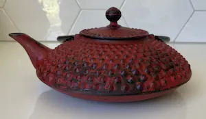 Nanbu Industrial - Japanse rode gietijzeren ketel kopen? Bied vanaf 1!