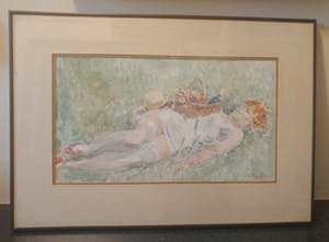 Harry Maas - Liggende dame kopen? Bied vanaf 800!