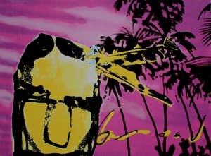 Herman Brood - Zeefdruk: Pink indian kopen? Bied vanaf 399!