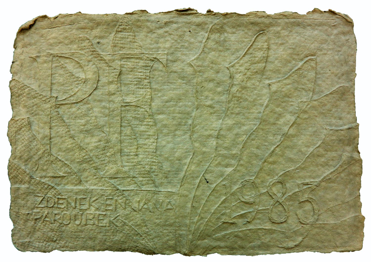 Jana Paroubek - Preegdruk, Zonder titel verkocht voor € 1!