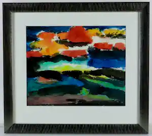 Andre van der Vossen - Ingelijste aquarel verkauft für € 275!