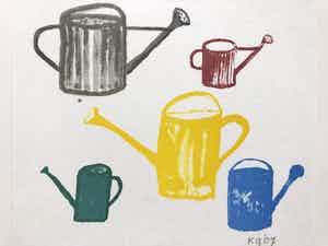 Klaas Gubbels - De gieters verkocht voor € 145!