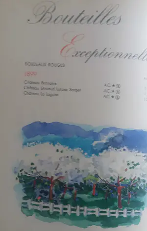 Kees van Dongen - Liste de grands vins met 15 aquarellen van Kees Van Dongen kopen? Bied vanaf 75!