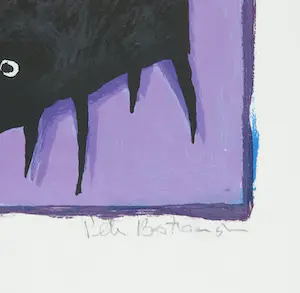 Peter Bastiaanssen - Twee zeefdrukken, Hondjes kopen? Bied vanaf 40!