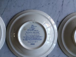 Royal Goedewaagen - 6 Delftsblauwe wandborden kopen? Bied vanaf 10!