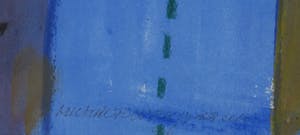 Michel van Overbeeke - Gouache, Zonder titel - Ingelijst kopen? Bied vanaf 150!