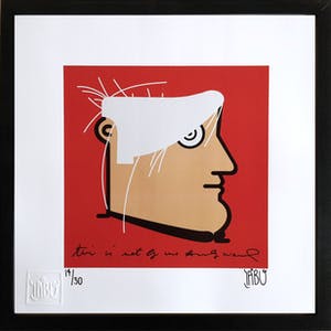 IABO - “This is not by me" (Andy Warhol tribute) – handgesigneerd – genummerd - COA kopen? Bied vanaf 100!