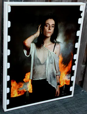 Annie Leibovitz - ingelijste cibochrome print + boek: Patti Smith - 1998 kopen? Bied vanaf 995!